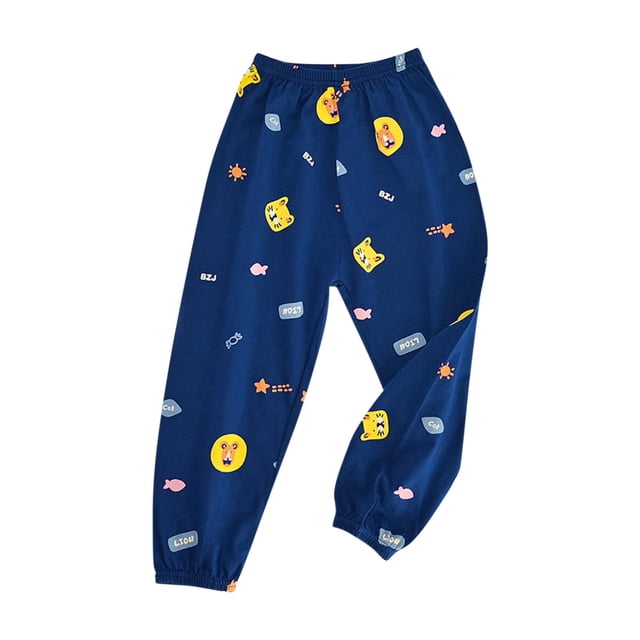 Odeerbi 3-12 Años Niños Niñas Pantalones de Chándal de Algodón Con Entrenamiento Atlético Deportes Pantalones Joggers Verano Transpirable Suelto Joggers