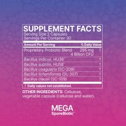 Microbiome Labs MegaSporeBiotic Probiotics for Women & Men - Spore Based Probiotics for Digestive Health - Shelf Stable & Travel-Friendly 60 Capsules