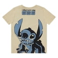thumbnail image 2 of Disney Boy's Lilo and Stitch Shirt, Graphic Print Cartoon Stitch T-shirt Birch - 18/20, 2 of 6