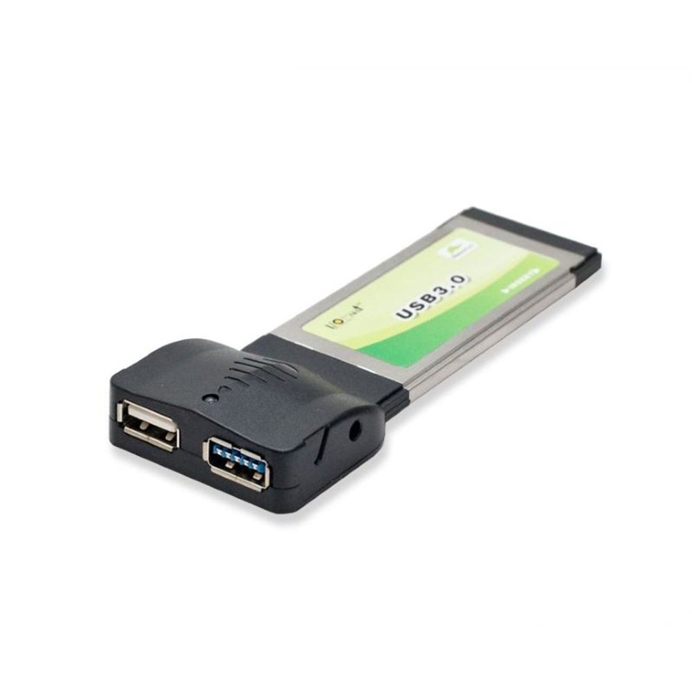 IOCrest Express Card USB 3.0 1Port and USB 2.0 1Port Combo Card 34mm