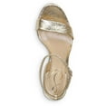 thumbnail image 3 of Sam Edelman Women's Jade Gold Leather Strappy Heel 10.5M, 3 of 3