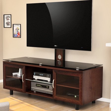 Positano Tv Stand With Integrated Mount For Tvs Up To 70 Espresso Positano Tv Stand With Integrated Mount For Tvs Up To 70 Espresso