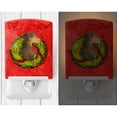 thumbnail image 2 of Caroline's Treasures SS4169CNL Doberman Cristmas Wreath Ceramic Night Light, 6x4x3", multicolor, 2 of 2