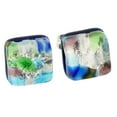 thumbnail image 4 of GlassOfVenice Murano Glass Venetian Reflections Necklace and Earrings Set - Silver Meadow, 4 of 7