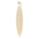 thumbnail image 1 of XmhyTop-A Extensiones de cabello preestirado para trenzas, 3 piezas de 66 cm, trenzas de ganchillo sintéticas con textura, ajuste en agua caliente, trenzas suaves, largas y rectas, beige claro, 1 of 5