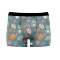 thumbnail image 1 of Aayomet boxeur-Briefs pour Hommes sous-Vêtements Confortables Doux Style 3 (Argent, m), 1 of 2