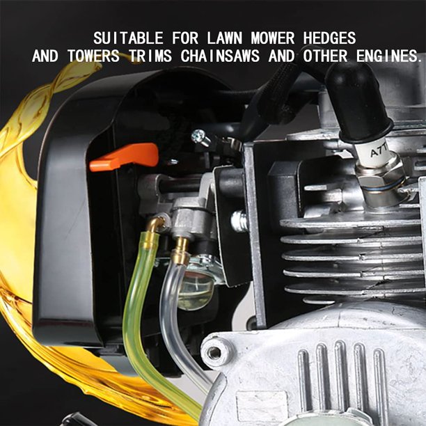 6 piezas Juego de juntas de filtro de combustible universal Tubo de sellado de filtro de combustible universal para desbrozadora, recortadora, recortadora, desbrozadora, cortasetos, podadora