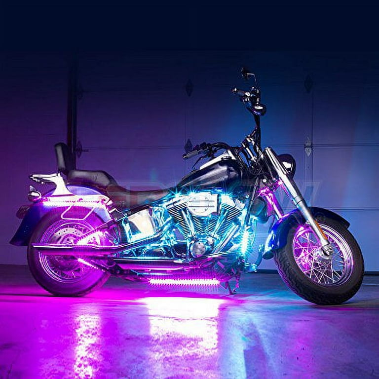 LEDGlow 30pc Advanced Million Color SMD LED Motorcycle Light Kit