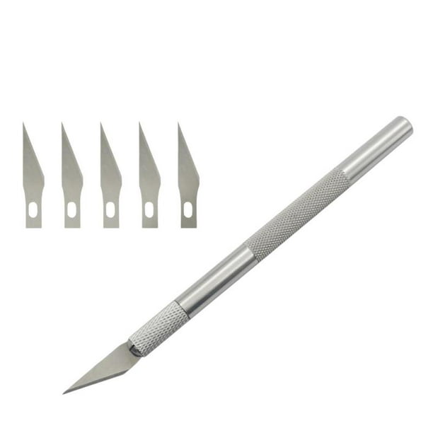 BLADE PRO 16 Piece Hobby Knife Set | Versatile Blades & Handles | Classic  Wooden Box 7 x 3 x 1 5/8 (17.8 cm x 7.6 cm x 4.1 cm) | Essential  Crafting