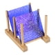 thumbnail image 1 of Hojas de Vidrio Templado Uxcell 4 x 4" 2 Hojas Patrón Azul Cobalto, 1 of 7