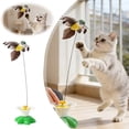 thumbnail image 4 of Interactive Cat For Indoor Cats Automatic Flying Wand With Suction Cup Base USB Rechargeable To Keep Them Busy, 4 of 8