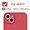 Guava, variant on Compatible with iPhone 14 Case with Screen Protector (Camera Protection + Soft Microfiber Lining) Liquid Silicone Phone Case 6.1 inch 2022, Red