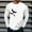 White, variant on Baqcunre Tshirts Shirts For Men Halloween Men'S Bat Printed Long Sleeve T Shirt Fashion Comfortable Casual Polo Shirts For Men Tops For Men White M