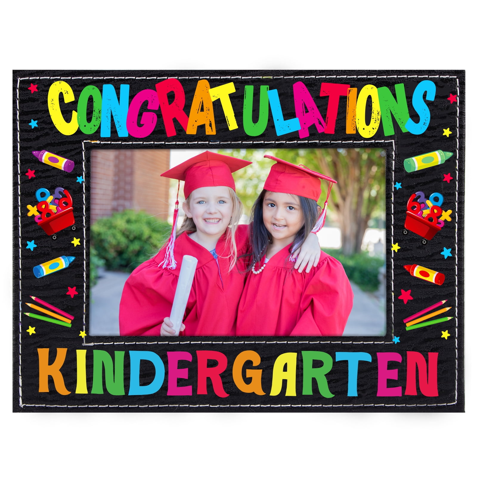 WaaHome Kindergarten Graduation Picture Frame 2022 Prek Kindergarten Preschool Graduation Photo