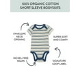 thumbnail image 2 of Honest Baby Clothing Organic Cotton Boy/Girl Short Sleeve Bodysuit Set, Newborn to 24M, 2 of 8