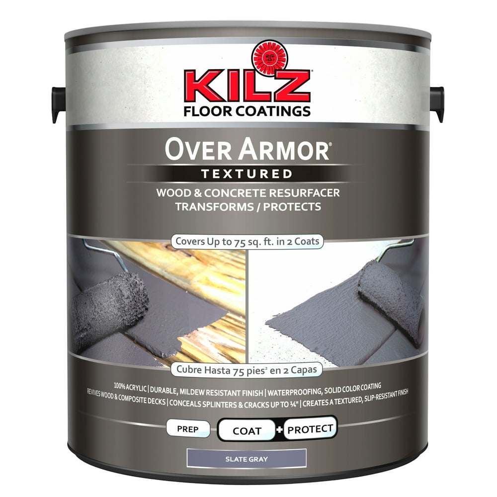 KILZ Over Armor Wood/Concrete Coating, 1 gallon