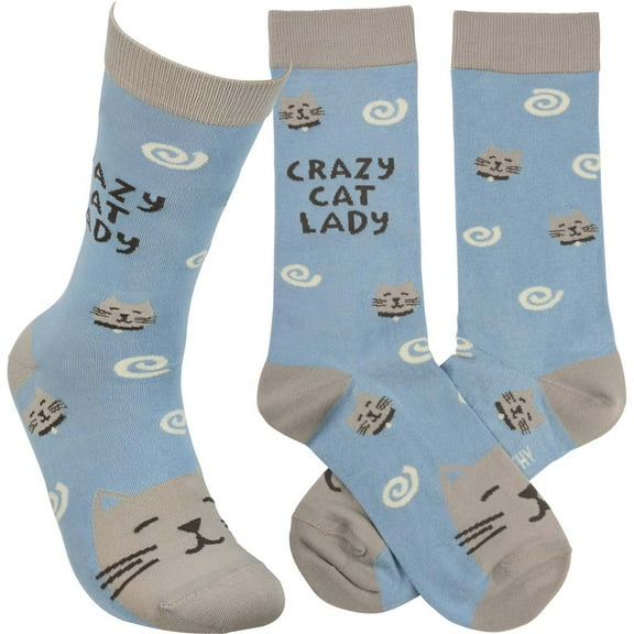 Primitives Socks - Crazy Cat Lady