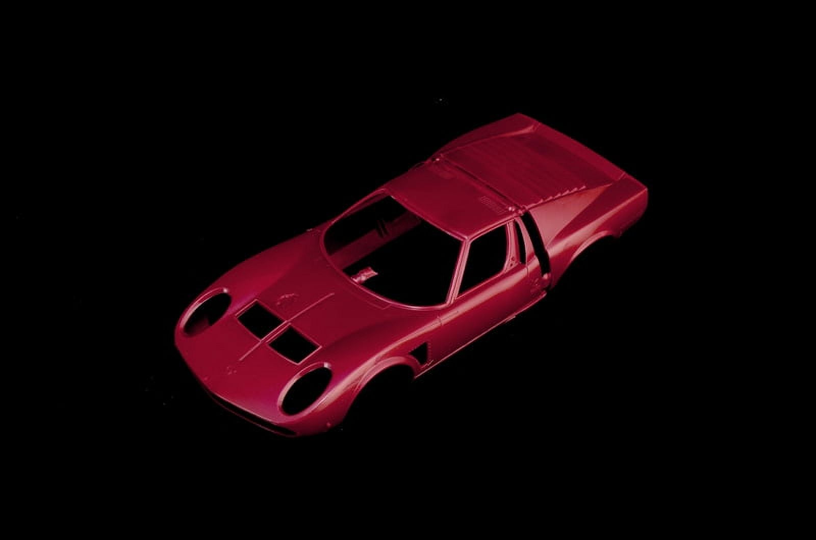 Italeri 3649 Model Plastic to Assemble Car Lamborghini Miura Jota Svj- Model Kit Scale 1:24