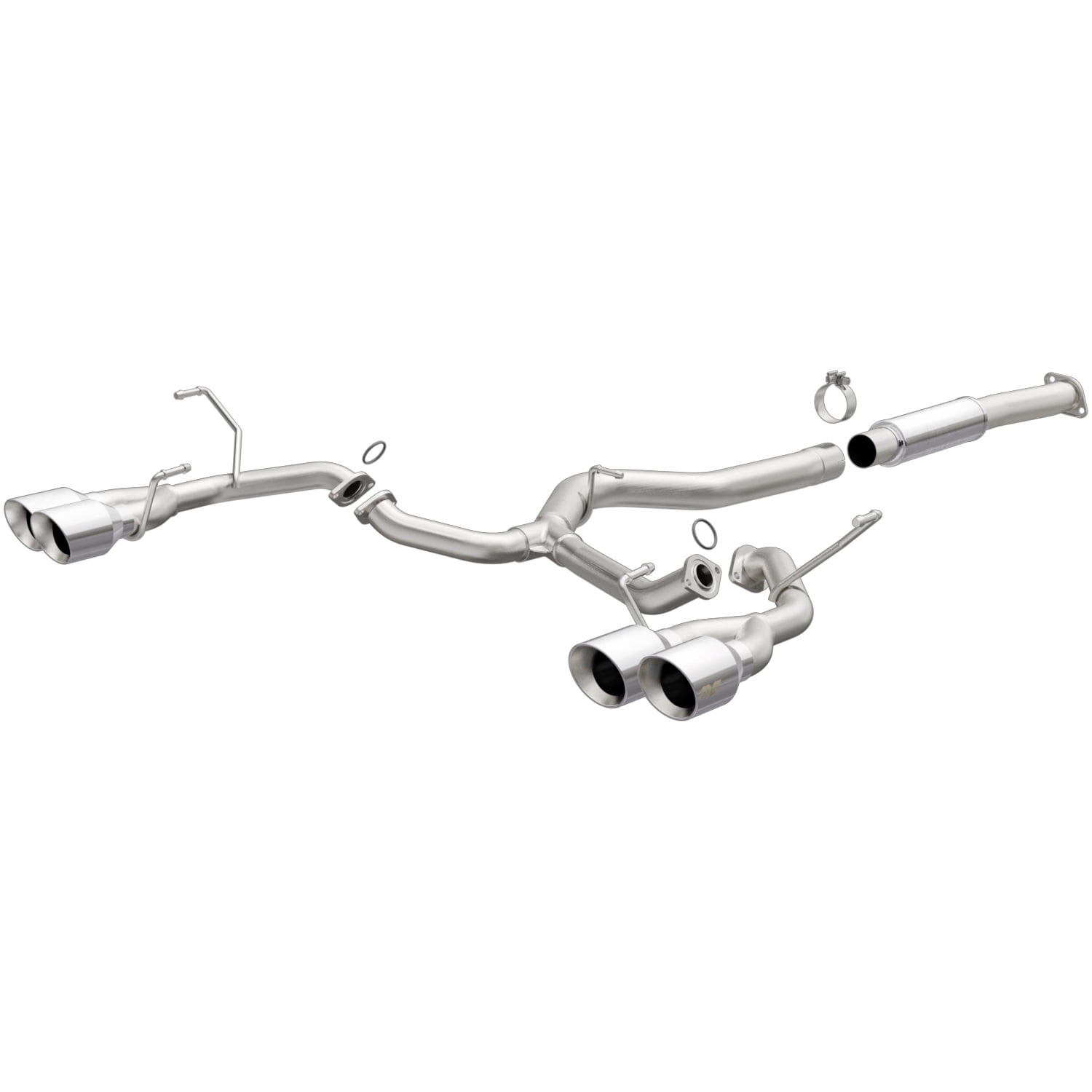 cat back performance exhaust system