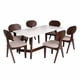 thumbnail image 2 of Bossa Juego de Mesa de Comedor Rectangular de Madera con Sillas Tamaño 180x90x77 Cm para 4-6 Personas para Cocina, Sala de Estar Facil de Armar December, 2 of 11