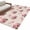 Pink Beige, variant on Runner Rug 2'x6', Pink Roses Washable Non-Slip Hallway Runner Rugs, Valentine's Day Flowers Love White Romantic Bedside Rugs Floor Mats Carpet Runners for Kitchen Bathroom Laundry Room