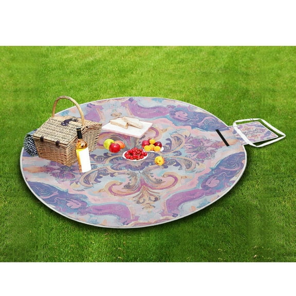 Picnic Blankets Teencool Beach Blanket Creatively Whimsical Harmony Pattern Outdoor Blanket for Travel