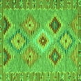 thumbnail image 1 of Ahgly Company Indoor Square Southwestern Green Country Area Rugs, 7' Square, 1 of 1