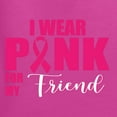 thumbnail image 6 of Wild Bobby I Wear Pink for My Friends Survivor Awareness Breast Cancer Awareness Women Graphic Long Sleeve T-Shirt, Fuschia, Medium, 6 of 6