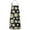 Black White Flower, variant on Black White Flower Pattern Apron-Garden Aprons for Women with Pockets-Cotton Linen Waterproof Kitchen Cooking Gardening Aprons Adjustable for Kitchen,Cooking,BBQ and Salon 33x27 Inch