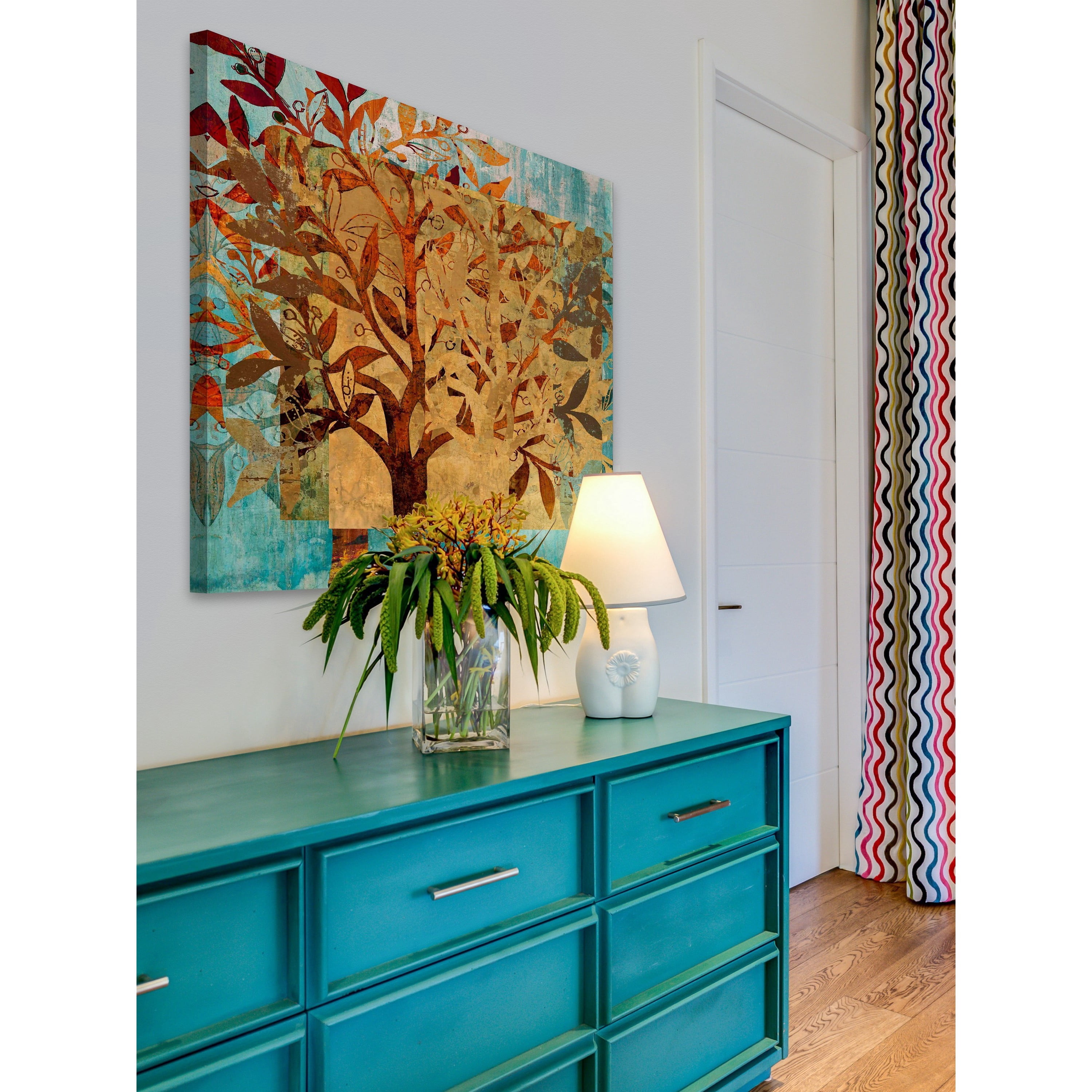 "Serendipity Tree II" Painting Print on Wrapped Canvas