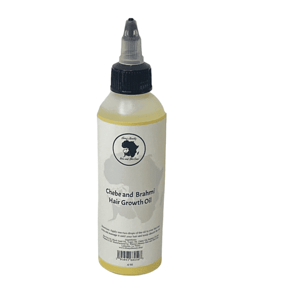 Ebony’s Beauty Chebe & Brahmi Hair Growth Treatment – Strengthening & Moisturizing Oil for Healthy Hair (4 oz)