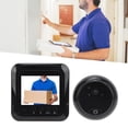 thumbnail image 4 of Video  System, 2.4in Display Infrared Night Vision Digital Peephole Viewer Full Glass Lens Anti Pry  For Home Hotel Office, 4 of 8