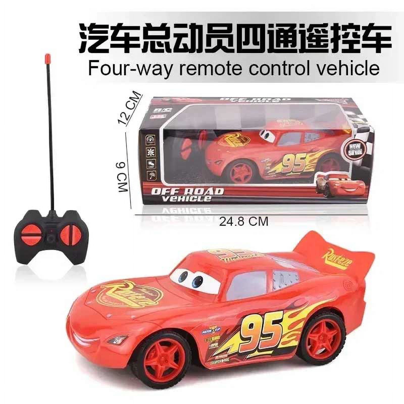 その他 Disney Pixar RC Remote Control Car Disney Pixar Cars Radiator Springs Lighting McQueen