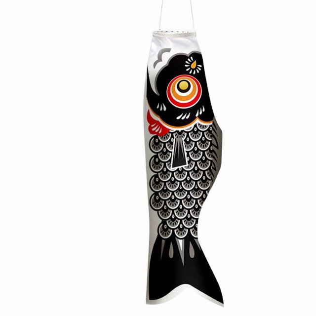 Japanese Carp Flag Windsock Outdoor Wind Direction Guide Flag Weathercock Windbag Kite Festivals Decor 40/70/95cm Weathervane S4 40cm