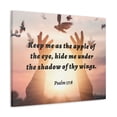 thumbnail image 2 of Scripture Walls Psalm 17:8 Thy Wings Bible Verse Canvas Christian Wall Art Ready to Hang Unframed, 2 of 17