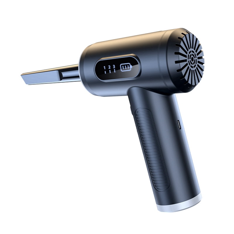 Air Duster Vacuum Cleaner 50000RPM 3 Gear Cordless Handheld Cleaner for Car Home Computer, Blow Vacuum 2 in 1