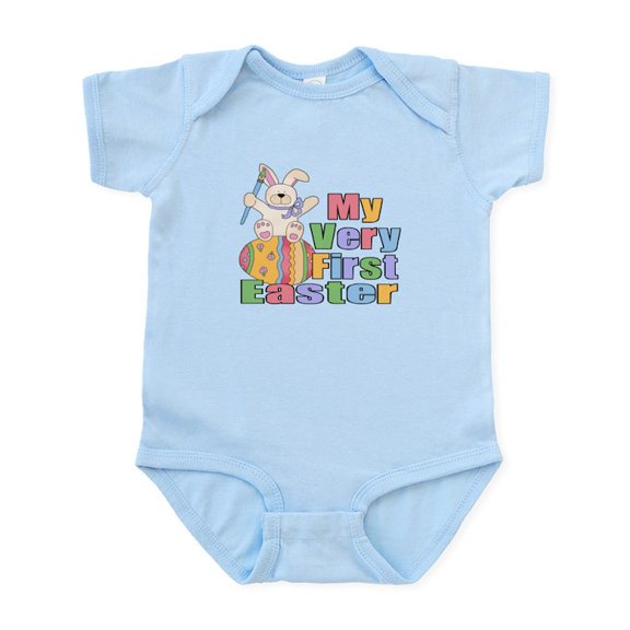 CafePress - 1St Easter Bunny Egg Infant Bodysuit - Baby Light Bodysuit, Size Newborn - 24 Months