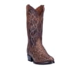 thumbnail image 2 of Dan Post Boots Mens Manning Snakeskin Embroidered Pull On Round Toe Cowboy, 2 of 5