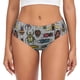 thumbnail image 1 of Fotbe Bright Insects Calzones Estampados para Mujer – Ropa Interior de Algodón, Cómoda, Suave y Elástica-X-Small, 1 of 6