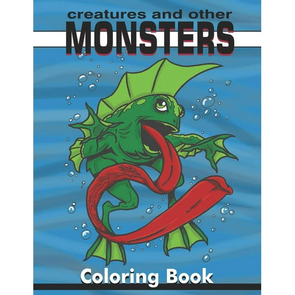Creatures and other monsters: Coloring Book (Paperback)