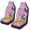 Colorful Butterflies Print, variant on Psesaysky Halloween Pumpkin Pattern Auto Front and Back Seat Protector Cover Polyester Washable Protection Auto Front Seat Covers for Automobile