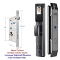 thumbnail image 2 of Simple Version D14P 3D Face Recogntion Smart Door Lock Wishome APP Control Fingerprint Passwod Electronic Door Lock With Camera ,Easy Installation, 2 of 6