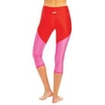 thumbnail image 2 of Dolfin Uglies Revibe Solid High-Shine Aqua Capri in Racing Red/Fuschia Fever, 2 of 2