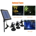 thumbnail image 2 of Graflsoa Solar-Powered Dual-Mode LED Underwater Light Set with 2200mAh Battery, IP68/65 Waterproof, Blue Light, Auto On/Off, Eco-Friendly Garden Decoration, 2 of 6