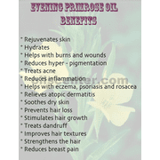 Evening Primrose Oil Unrefined Organic Carrier Cold Pressed HEALTH & BEAUTY Pure 64 oz