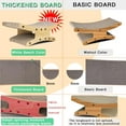 thumbnail image 3 of imerelez Large Cat Scratcher Bed, 2 Tiers Reversible Scratching Board for Indoor Cats,Durable Cardboard Cat Scratcher for Cat Lounge Hammock, 3 of 5