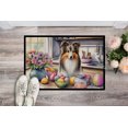 thumbnail image 2 of Carolines Treasures DAC6899MAT 18 x 27 in. Decorating Easter Sheltie Doormat, 2 of 5