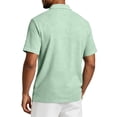 thumbnail image 6 of Trgacdwlo Polo T Shirts for Men Linen Raglan Men's Shirts Short Sleeve Summer Lightweight Moisture Wicking Golf Polo Shirt Men Light Green M, 6 of 9