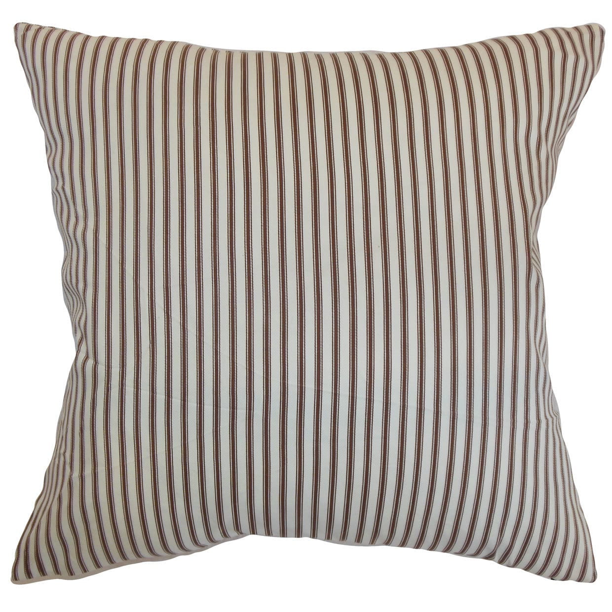 The Pillow Collection Daphnis Geometric Grey Down Filled Throw Pillow
