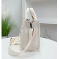 thumbnail image 7 of CoCopeaunts Canvas Tote Bag for Women Men Multi-Pocket Shoulder Handbag Crossbody Hobo Bag Canvas Tote, 7 of 7